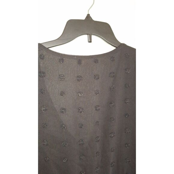 A Chicsoul Women's Top Sheer Black Baby Doll Whimsigoth Plus Sized Fairycore 2X - Picture 9 of 11